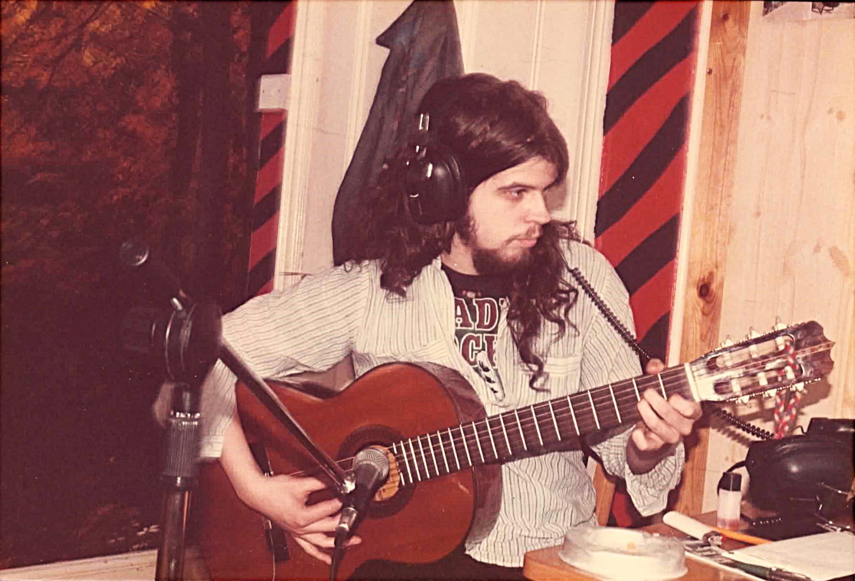 George hard at work on the Band of Georges material. Possibly The Cowboy's Blues from Volume I in this photo.