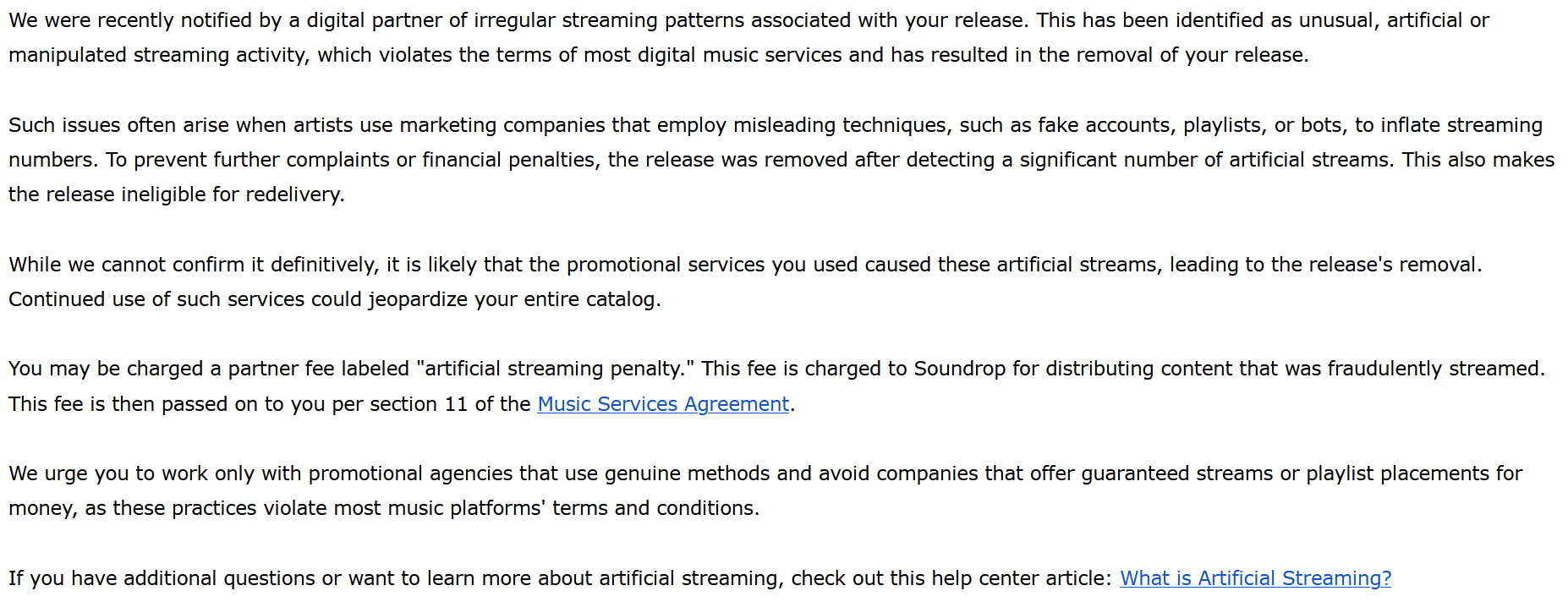 Boycott spotify