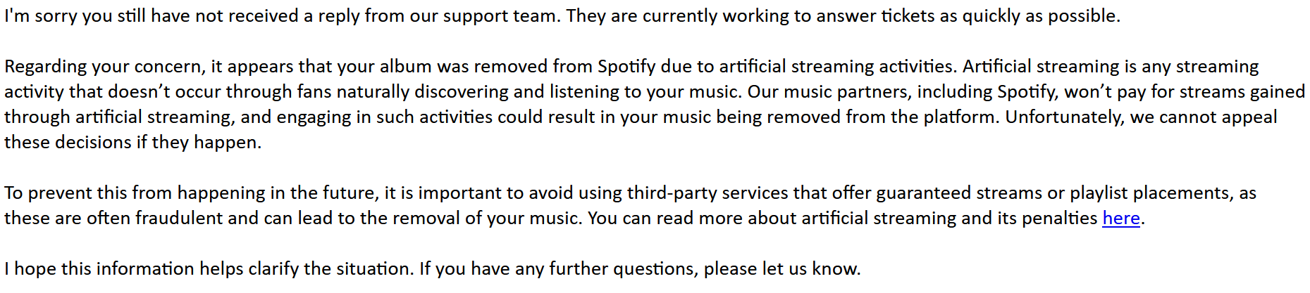 Boycott spotify